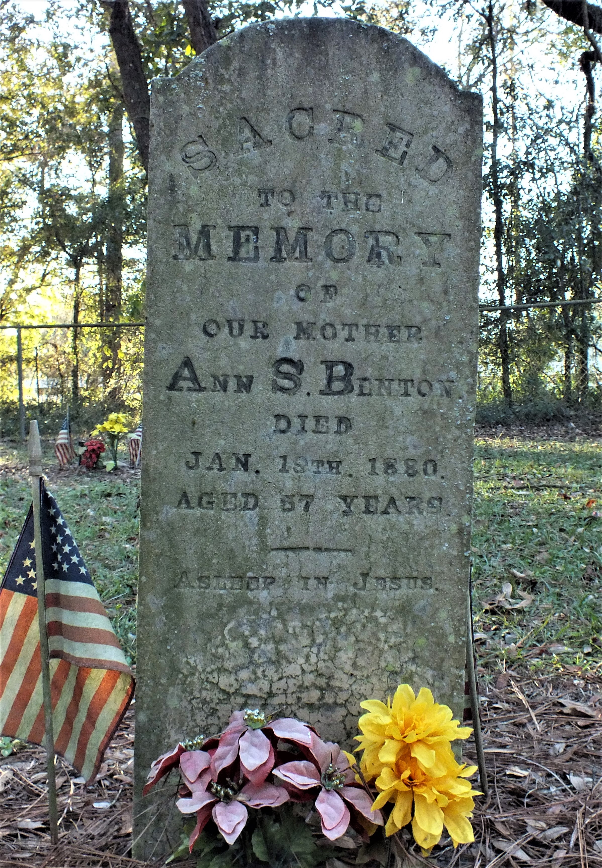 Cemetery marker